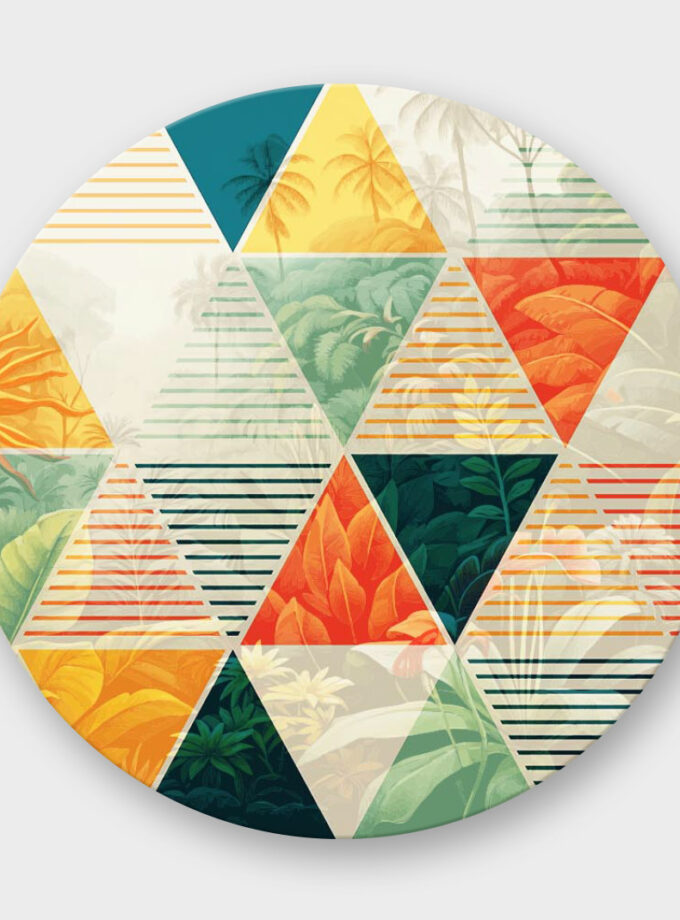 Obraz Triangles Circle